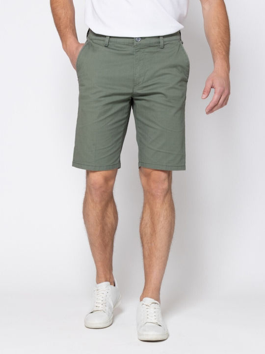 The Bostonians Bermudă Chino Verde Bărbați