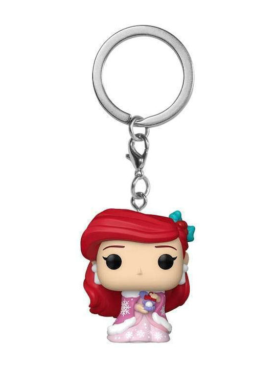 Funko Pocket Pop! Ключодържател Филми: Disney - Празнична Ариел 12бр