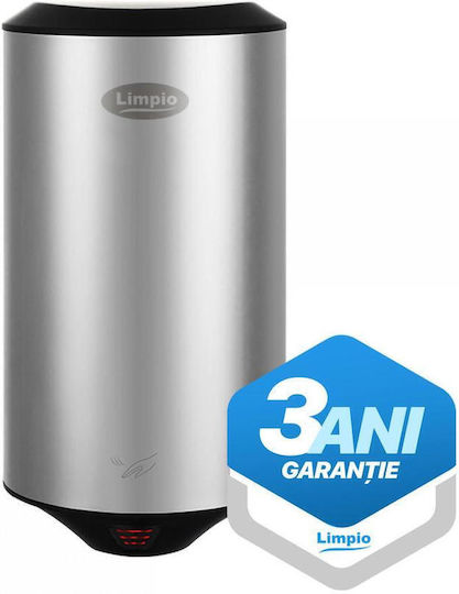 Limpio Στεγνωτήρας Χεριών Ανοξείδωτος με Αισθητήρα σε Inox χρώμα 1.21kW HD2805