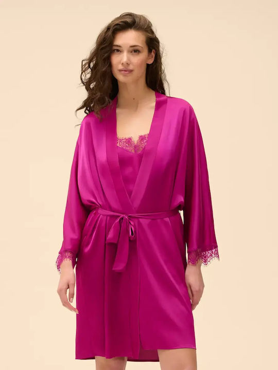 Simone Perele Summer Women's Robe Azalea