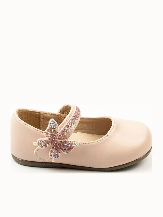 Fshoes Kids Ballerinas with Hoop & Loop Closure...