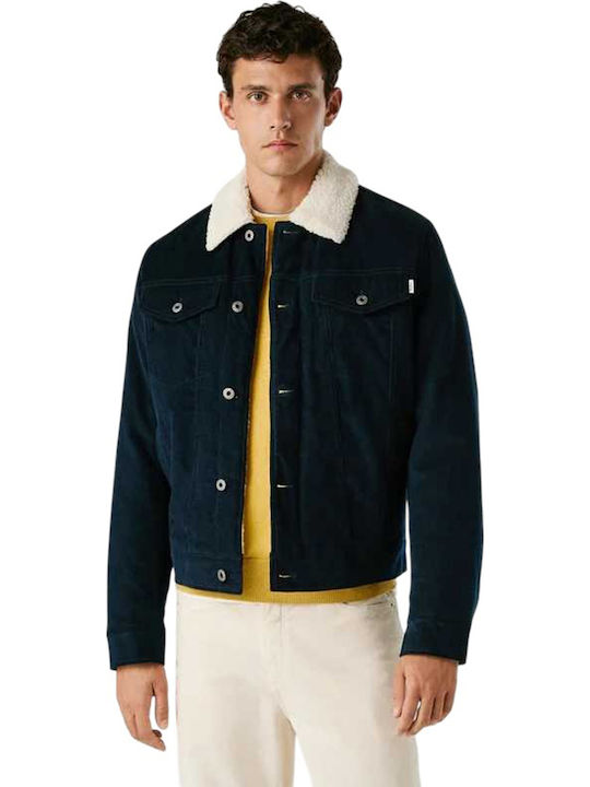 Pepe Jeans Geacă Denim Albastră
