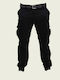 Pantaloni Cargo Negri