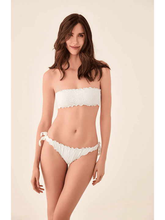 Fru Fru Set Bikini Alb
