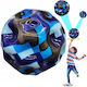 Megadidi Kinder Basketbälle Verrückte Bälle Blau