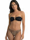 Strapless Bikini Top Special Black PMS2671A