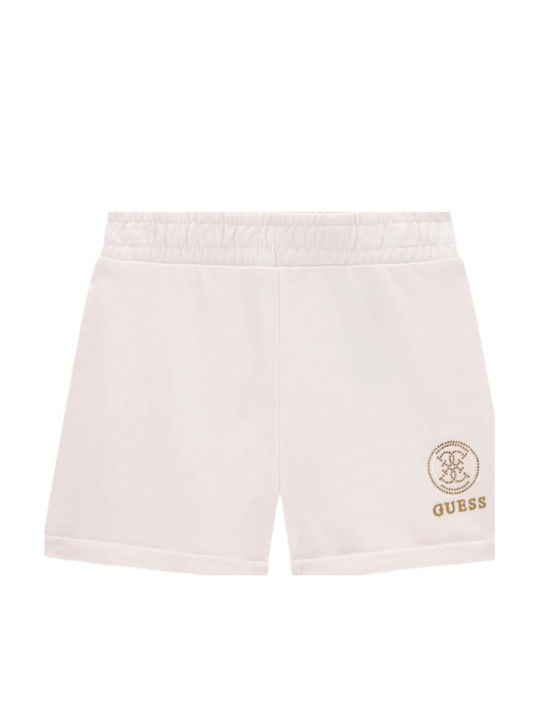 Guess Αθλητικό Παιδικό Σορτς/Βερμούδα Active White
