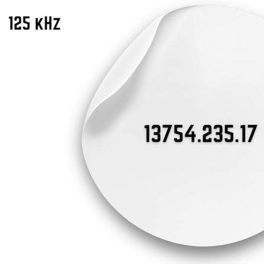 Sticker Acces Unic Rfid 125khz Coin-id