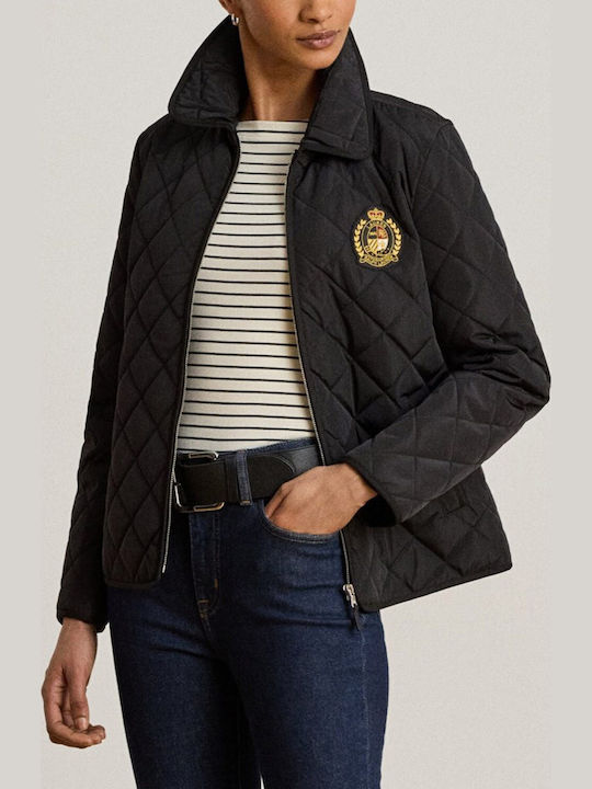 Ralph Lauren Γυναικείο Μπουφάν για Χειμώνα Black