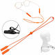 Silicone Adjustable Eyeglass Strap Orange