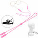 Silicone Adjustable Eyeglass Strap Powder Pink