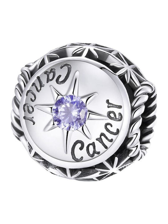 Pandora Charms Zodiac Sign Cancer Birthstone