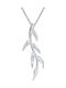 Silver Necklace Chain Branch Silver S925