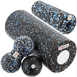 Activ Space Μπάλα Μασάζ Διπλή Μπλε 8cm