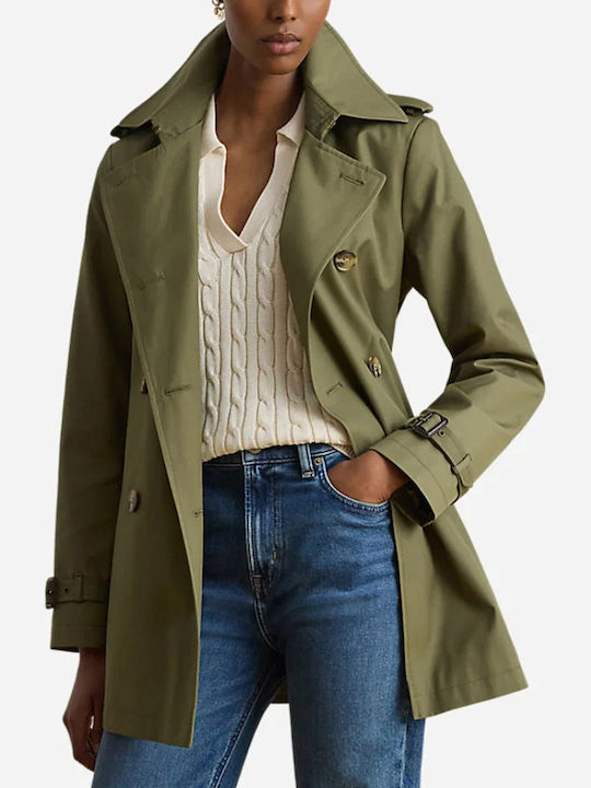 Ralph Lauren Γυναικείο Medium Green Παλτό
