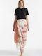 Barelos Viscose Beige Pareo Butterflies 288888.5