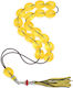 Roloi Komboloi Worry Beads with 17 Beads Length 35cm Yellow