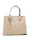 Damentasche Schulter Beige