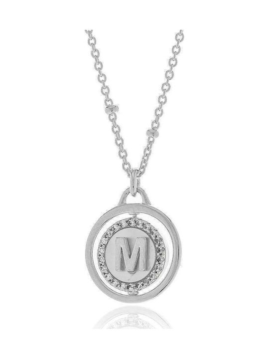 Jools Necklace Monogram "M" From Silver