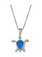 Goudassilver Halskette aus Silber