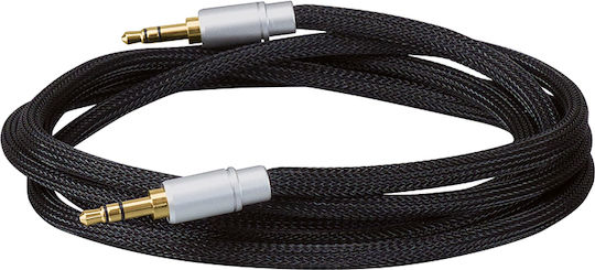 Dynavox 3.5mm Jack Audio Cable 3.5mm Male - 3.5mm Male Black 5m 3.5mm-JACK-5m