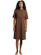 Summer Shirt Dress Cacao