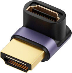 Angled Hdmi Adapter Hdmi 2.1 4k 8k Uhd 90° Converter