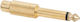 6.3mm Mono Gold RCA Buchsenadapter