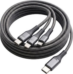 KLGO USB to Type-C / Lightning Cable 1.2m S-689 KLGO USB to Type-C / Lightning Cable 1.2m S-689