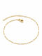 Charmy Anklet from Steel 23cm