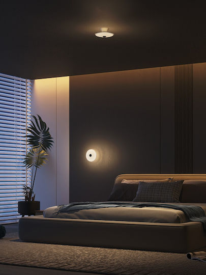 Wall Lamp with Integrated LED and Warm White Light