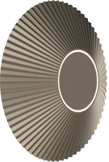 Wall Lamp with Integrated LED and Warm White Light Gold