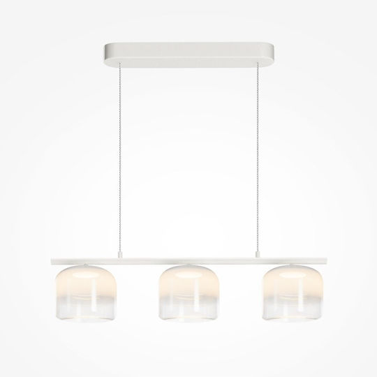 Maytoni Spirito LED Ceiling Light White 80x18cm Maytoni Spirito LED Ceiling Light White 80x18cm
