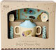 Rice Dinner Feeding Set Made of Melamine 4 Pieces