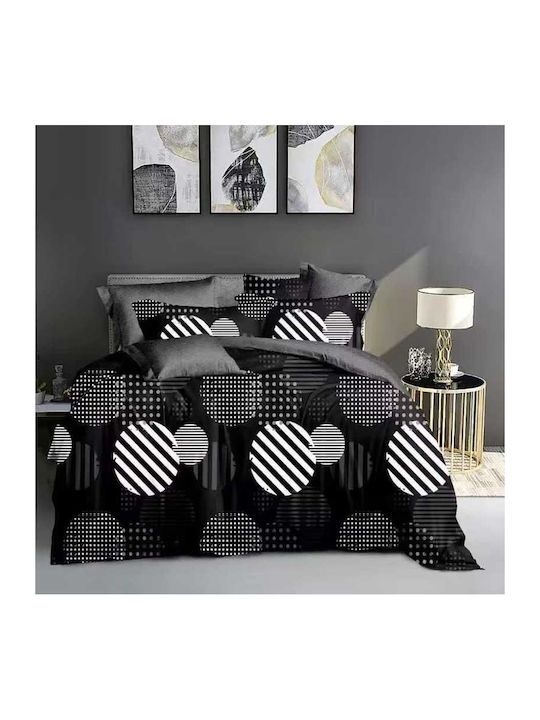 To megalo pazari Flannel Duvet Cover Set 220x24...