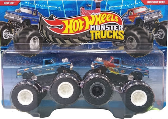 Hot Wheels Demolition Doubles Poo Poo Platter Vs Fruit Smasher Car 1:64 Monster Truck
