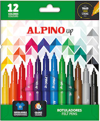 Alpino Μαρκαδόροι 12 Colors Σετ 12τμχ Alpino Μαρκαδόροι 12 Colors Σετ 12τμχ