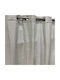 To megalo pazari Curtain With Grommets Light Beige 270x280cm