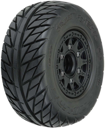 Pro-line Street Fighter Sc Tires Mounted On Raid Wheels 2.2"/3.0" Slash & Senton 2τμχ