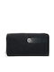 Sprig Large Fabric Women's Travel Wallet with RFID Black