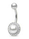 Rebekka Bauchnabel Piercing aus Stahl