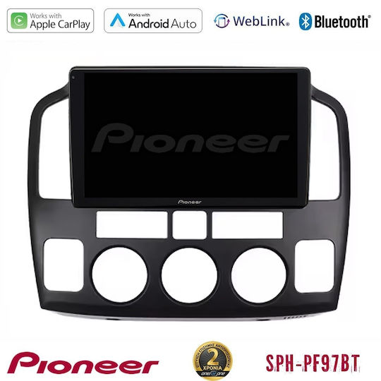 Pioneer Ηχοσύστημα Αυτοκινήτου για Suzuki Grand Vitara 2003-2005 (Bluetooth/USB/AUX/WiFi/GPS/Apple-Carplay/Android-Auto) με Οθόνη Αφής 9"