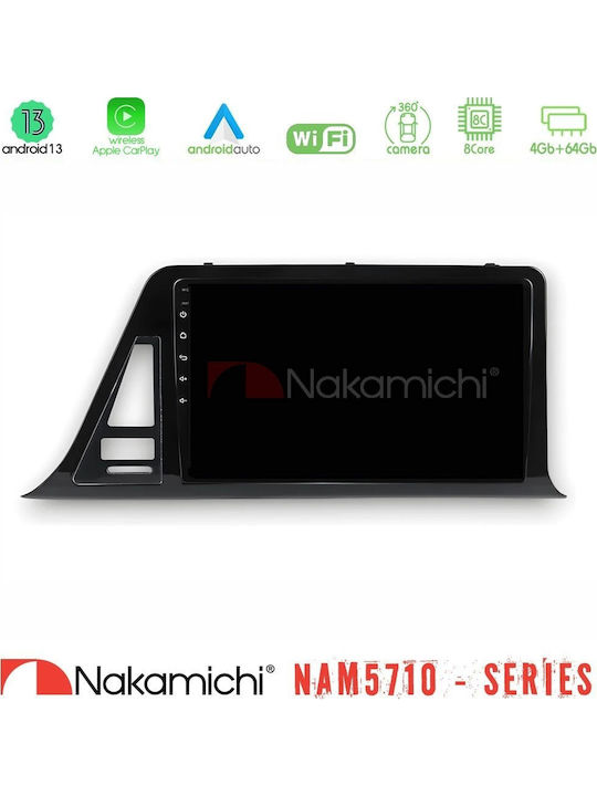 Nakamichi Car Audio System for Toyota C-HR 2017-2022 Bluetooth USB WiFi GPS Apple CarPlay Android Auto with 9" Touch Screen
