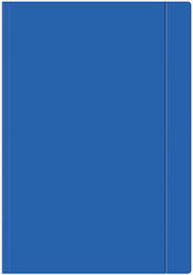 Dosar Elastic A4+ Albastru