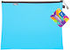 Envelope Metal Zipper B5 Blue