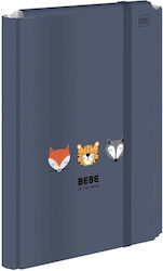 Bb Friends Boys Interdruk Hardcover Folder Elastic Band A4+