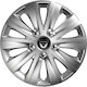 Car Wheel Hubcaps Versaco Rapide Nc Chrome 15" Logo Dacia 4 Pieces