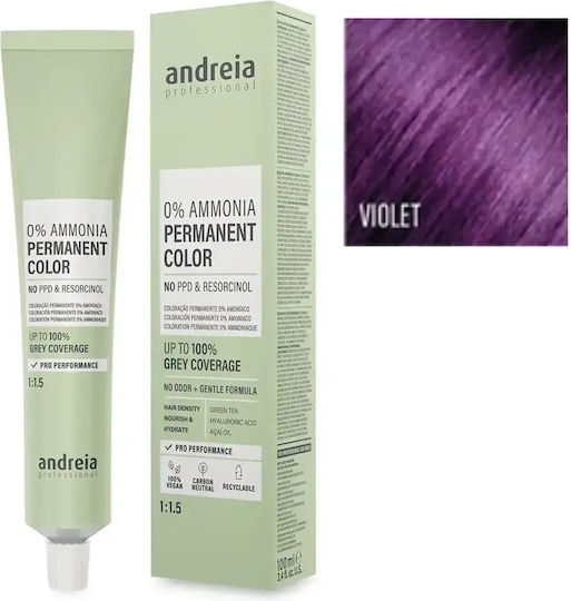Andreia Professional Hair Dye No Ammonia Violet 100ml