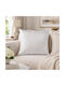 My Home Luxury Decorative Pillow Case Silver 45x45cm