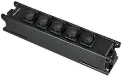 Neutrik Cpvt6rd Μπαρα Τροφοδοσιας 1x Powercon Ιν +6x Powercon Out